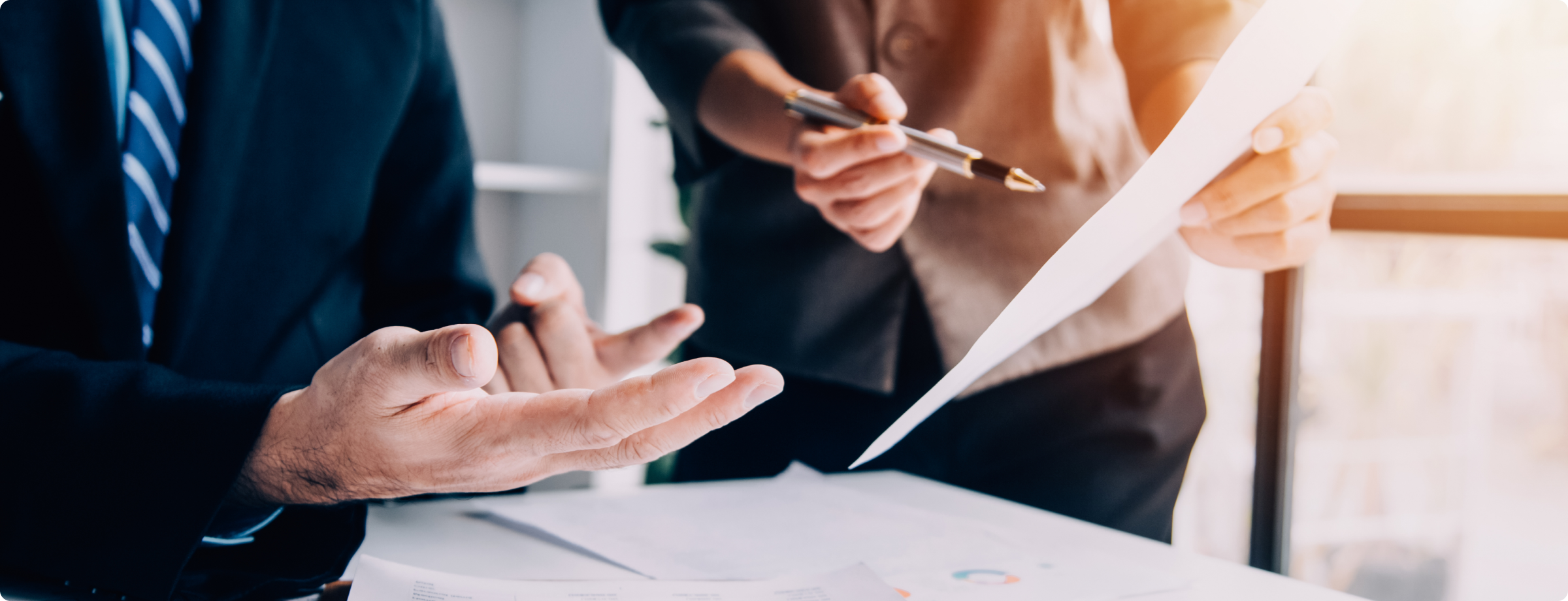 Professional accounting services meeting